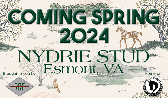Nydrie Stud coming Spring 2024 - horse stables in the Charlottesville area